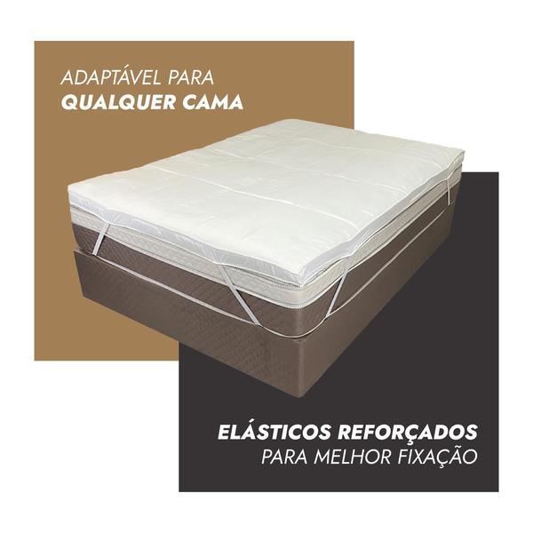 Imagem de Pillow Top Premium Casal Altura 10cm Macio 138x188 Altihaus