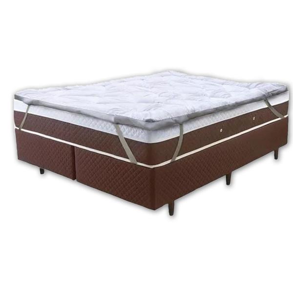 Imagem de Pillow Top Protetor Colchão Cama Box Casal Diamond Appel