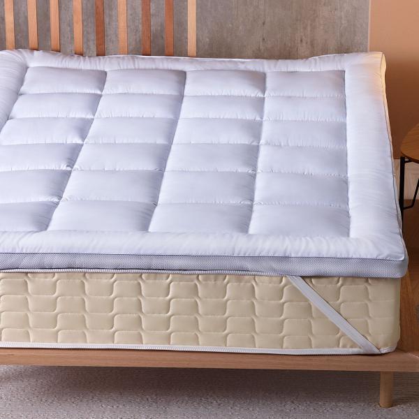 Imagem de Pillow Top Protetor Colchão Cama Box Queen Diamond Appel