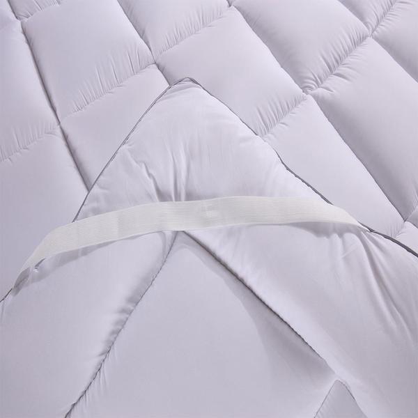 Imagem de Pillow Top Super Macio Casal 138x188cm 600g/m² 4cm Altura Fibra Siliconizada - Realce Premium