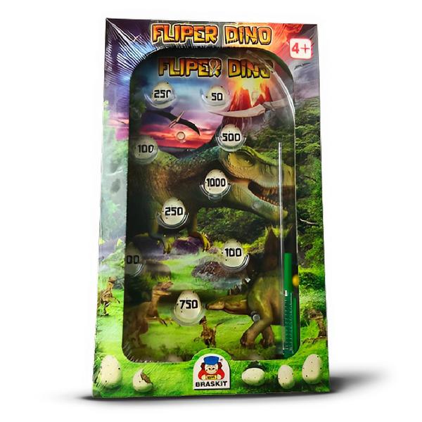 Pimbal Fliper Dino 0105 - Braskit Imagem de Pimbal Fliper Dino 0105 - Braskit