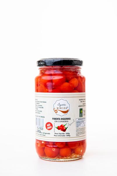 Pimenta biquinho em conserva - peso drenado: 200g - IGUARIA MINEIRA Imagem de Pimenta biquinho em conserva - peso drenado: 200g