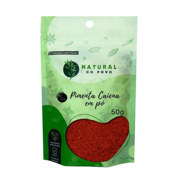 Imagem de Pimenta Caiena Selecionada Em Pó Pouch Alta Qualidade 50G