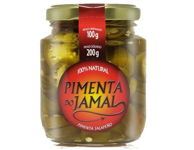 Pimenta Jalapeño Em Conserva Jamal 200G - Itália Imagem de Pimenta Jalapeño Em Conserva Jamal 200G