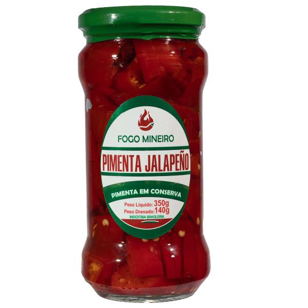 Pimenta Jalapeño Em Rodelas 350g Fogo Mineiro - Fogo Mineiro Imagem de Pimenta Jalapeño Em Rodelas 350g Fogo Mineiro