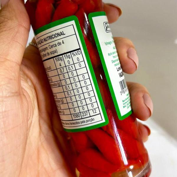 Pimenta Malagueta em Conserva Fogo Mineiro 200g Imagem de Pimenta Malagueta em Conserva Fogo Mineiro 200g