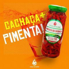 Pimenta Malagueta Na Cachaça 350g Gourmet - Fogo Mineiro Imagem de Pimenta Malagueta Na Cachaça 350g Gourmet
