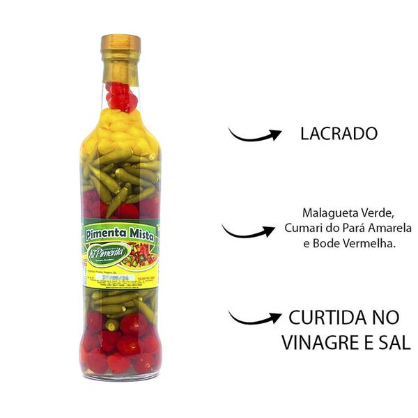 Pimenta Mista Vidro 480 Grs Ki-Pimenta Imagem de Pimenta Mista Vidro 480 Grs Ki-Pimenta