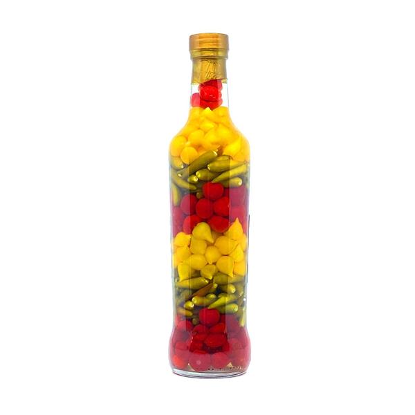 Pimenta Mista Vidro 480 Grs Ki-Pimenta Imagem de Pimenta Mista Vidro 480 Grs Ki-Pimenta