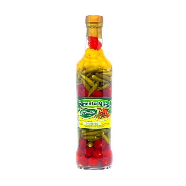 Pimenta Mista Vidro 480 Grs Ki-Pimenta Imagem de Pimenta Mista Vidro 480 Grs Ki-Pimenta