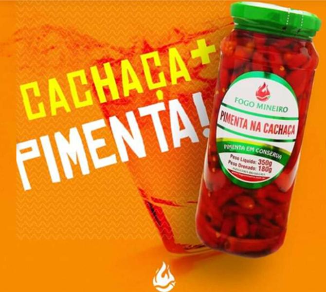 Imagem de Pimenta na Cachaça em Conserva de 350g