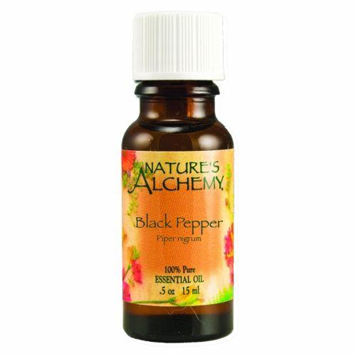 Pimenta preta de óleo essencial 0.5 Oz por Natures Alchemy Imagem de Pimenta preta de óleo essencial 0.5 Oz por Natures Alchemy