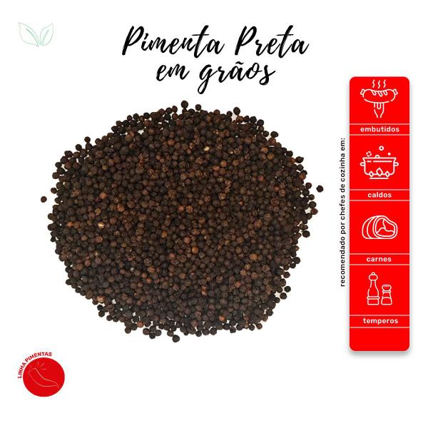 Pimenta Preta em Grãos - Pimentas - Rocha Saúde Imagem de Pimenta Preta em Grãos - Pimentas