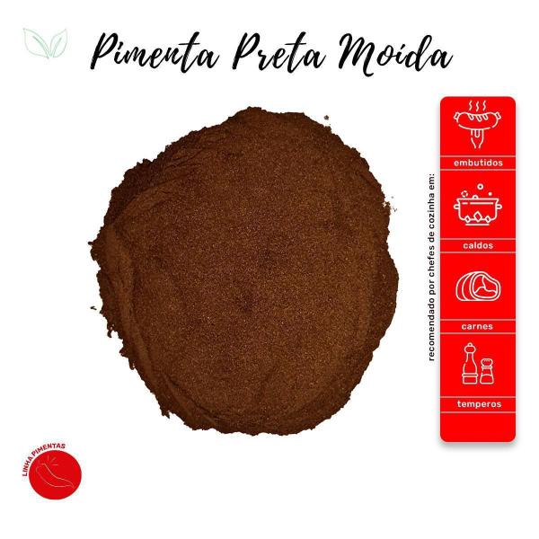 Pimenta Preta Moída - Rocha Saùde Imagem de Pimenta Preta Moída