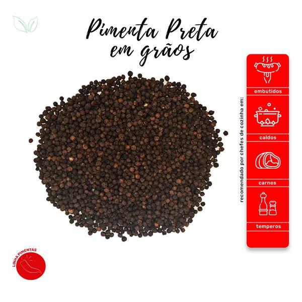 Pimenta Preta Pura em Grãos 100% Orgânica Premium Kit 2 Pouch - Natural do Povo Imagem de Pimenta Preta Pura em Grãos 100% Orgânica Premium Kit 2 Pouch