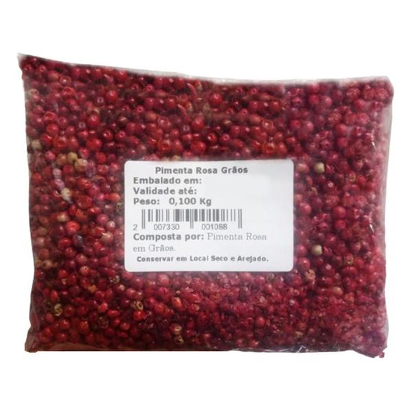 Imagem de Pimenta Rosa em Grãos 100g ( Tempero )