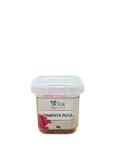Pimenta Rosa Grão (Aroeira) - 40Gr Tok Especiarias - Tok Essências & Ervas Imagem de Pimenta Rosa Grão (Aroeira) - 40Gr Tok Especiarias