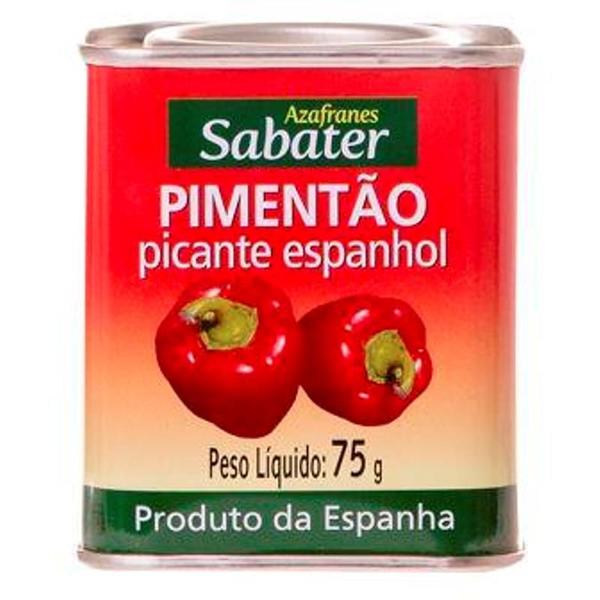 Imagem de Pimentão Picante Espanhol Sabater 75G