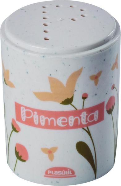 Imagem de Pimenteiro em Plástico Marmorizado Floral 100ml - Plasutil