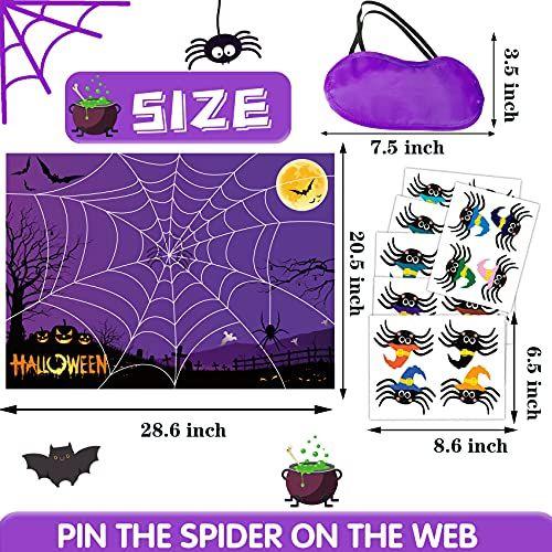 Imagem de Pin de Halloween O Jogo de Cauda Pin O Spider On The Web Game Jogos de Festa de Halloween para crianças Pin de Halloween A Cauda de Halloween Festa de Halloween ao ar livre Jogos de Halloween para crianças Atividades de Festa de Halloween, N / C-11