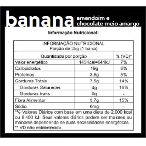 Imagem de Pinati Double Bar Banana Amendoim Choc 35G (Display 32Und)