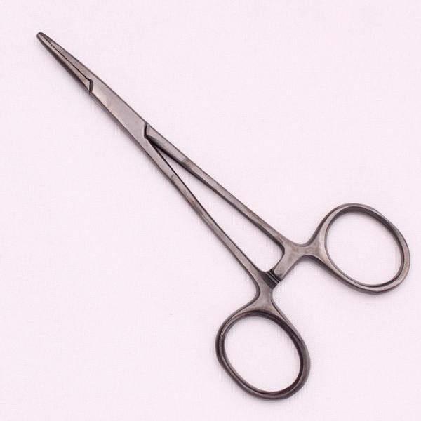 Imagem de Pinça Hemostática Veterinária Profissional (13cm) - Para Cães e Gatos