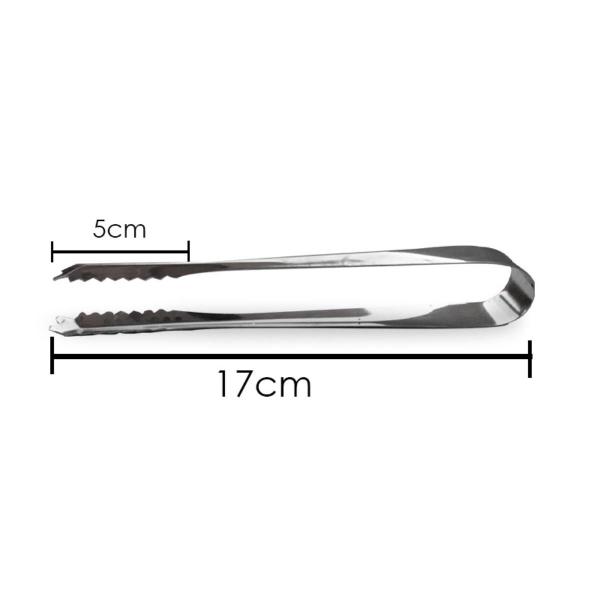 Imagem de Pinça Pegador Culinário 17 Cm Multiuso Inox Massas