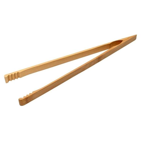 Imagem de Pinça Pegador Multiuso De Bambu Grande 36cm