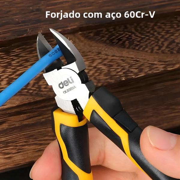 Imagem de Pinças de Plástico Universais de 5 e 6 Polegadas - Mini Alicate Diagonal Multifuncional