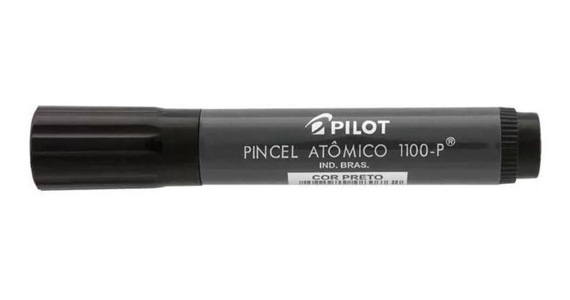 Imagem de Pincel Atômico Permanente Canetão Pilot Preto Kit 3