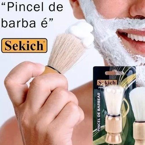 Imagem de Pincel De Barbear Cubo De Madeira 1 Un - Sekich