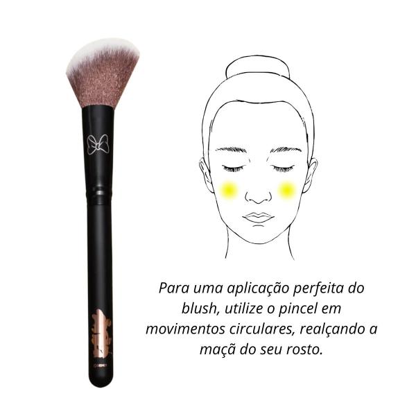 Imagem de Pincel Maquiagem Para Blush Coleção Minnie Mouse Marco Boni