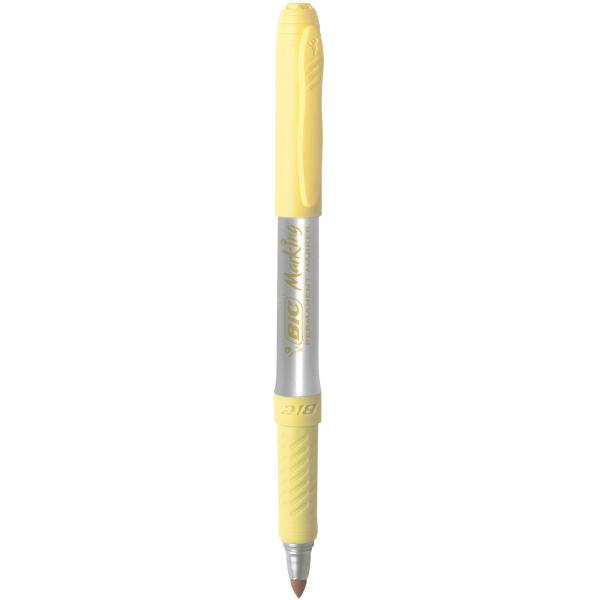 Imagem de Pincel Marcador Permanente Marking 1.1MM Amarelo Pastel