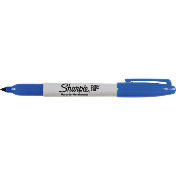 Imagem de Pincel Marcador Permanente Sharpie Fino AZUL