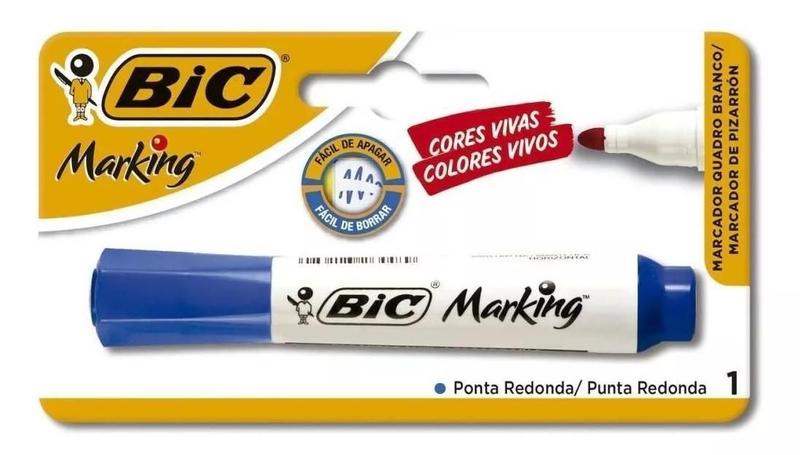 Imagem de Pincel Marcador Quadro Branco Bic Canetao Caneta ul