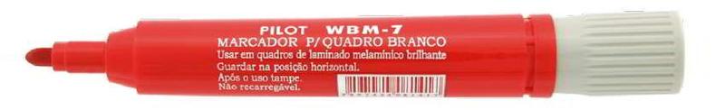 Imagem de Pincel Quadro Branco Wbm-7 Vermelho Pilot