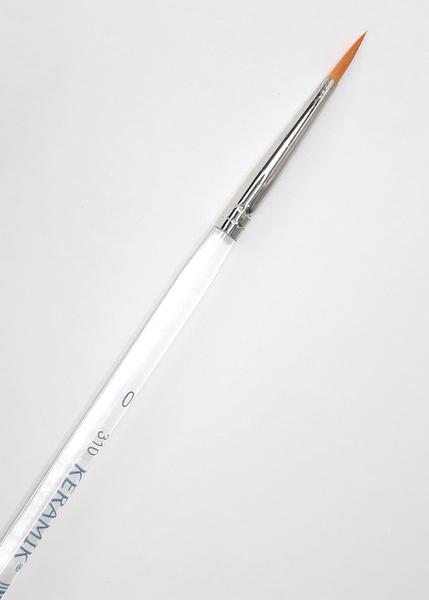 Pincel Redondo Linha Clear 310-0 Keramik Imagem de Pincel Redondo Linha Clear 310-0 Keramik