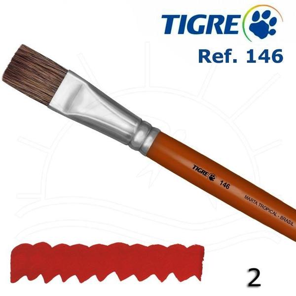 Imagem de Pincel Tigre 146 - Chato