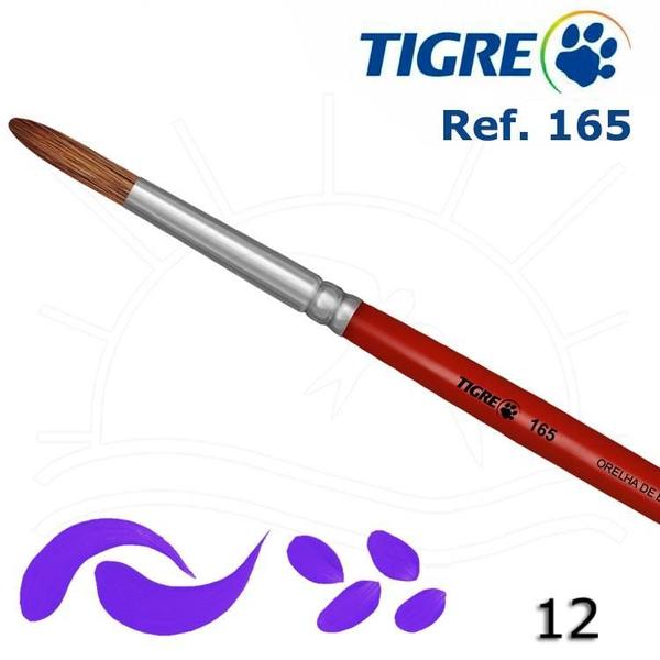 Imagem de Pincel Tigre 165 - Redondo