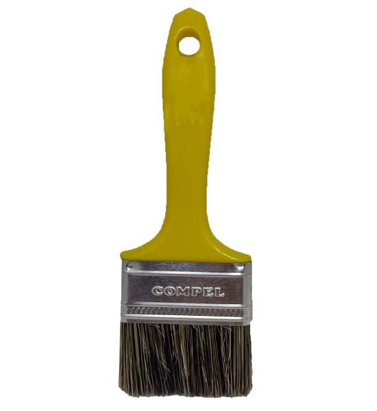 Imagem de Pincel Trincha Gris Amarela 2 50Mm Para Pintura Compel