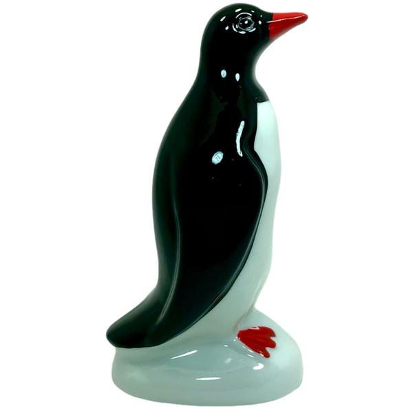 Imagem de Pinguim De Geladeira Porcelana Enfeite Decoração Cozinha 17 Cm Altura