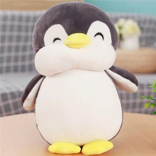 Imagem de Pinguim De Pelúcia 30cm Antialérgico Para Decorar E Brincar Cor Black