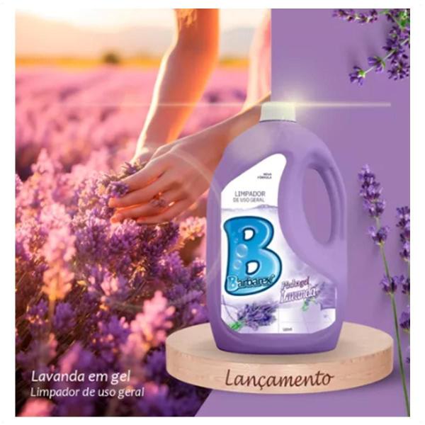 Imagem de Pinho Gel Lavanda Limpador De Uso Geral Perfumado 5000Ml