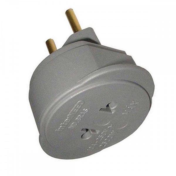 Imagem de Pino Adaptador Interneed Universal 10A. Cinza 37804 ./ Kit Com 10 Peças