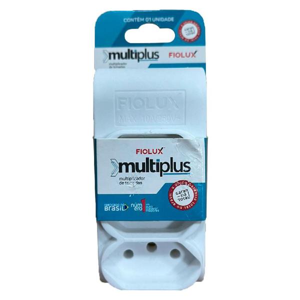 Imagem de Pino Adaptador Multiplicador 3 Saídas 2p+t 10a - Fiolux