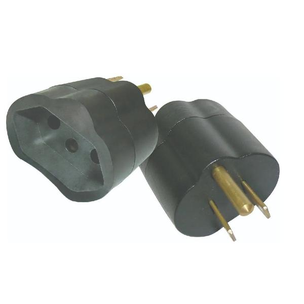 Imagem de Pino adaptador reverso 2p+t 15a/250v perlex 148