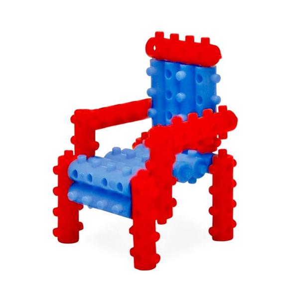 Pinos Mágicos 100 Peças Para Montar Brinquedo Didático - Elka Brinquedos Imagem de Pinos Mágicos 100 Peças Para Montar Brinquedo Didático - Elka Brinquedos