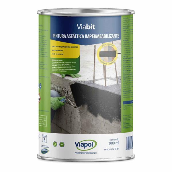 Imagem de Pintura Asfaltica Impermeabilizante Viabit 900ml Viapol