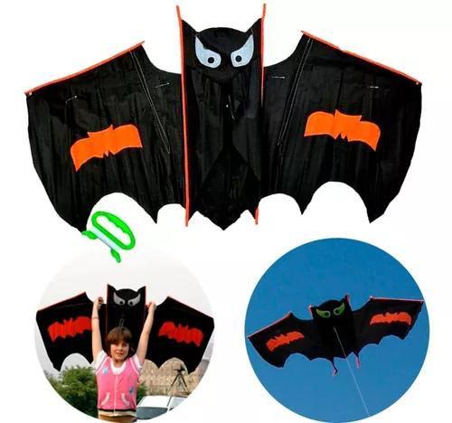 Pipa Morcego Em Poliester Importada - CNPJ - Magalu RJ Imagem de Pipa Morcego Em Poliester Importada