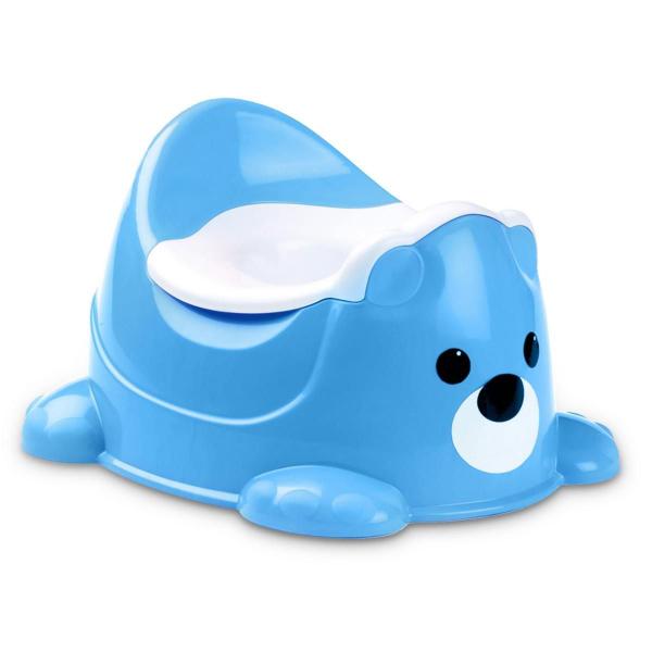 Imagem de Pipinico Troninho Penico Urso Azul Baby Land Cardoso Toys